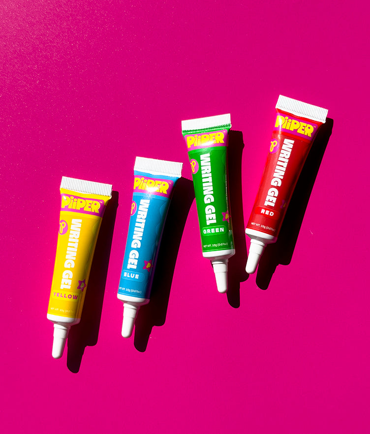 Writing Gel Primary Colors 4pk