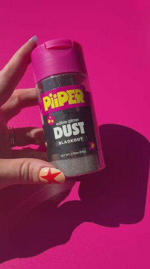 Edible Glitter Dust – Blackout