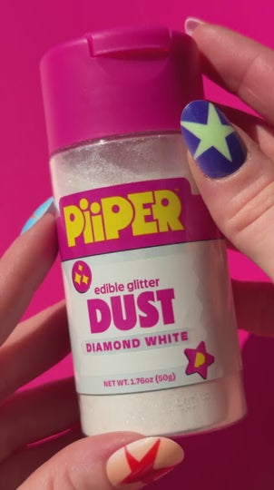 Edible Glitter Dust – Diamond White